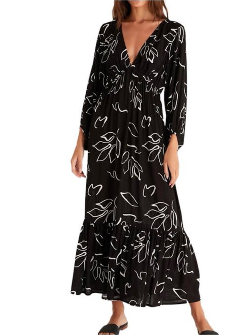 Z Supply Celina Abstract Maxi Dress
